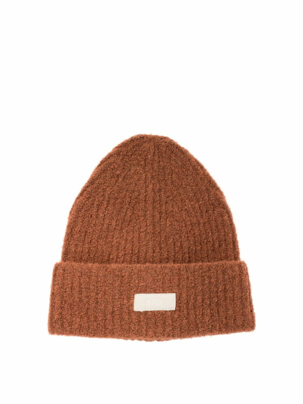 Photo: Autry Logo-patch Knitted Beanie