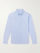 Hartford - Pitt Cotton-Oxford Shirt - Blue