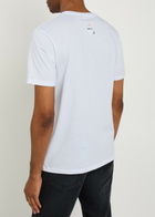 AN-Y1 Logo-embroidered Cotton T-shirt White