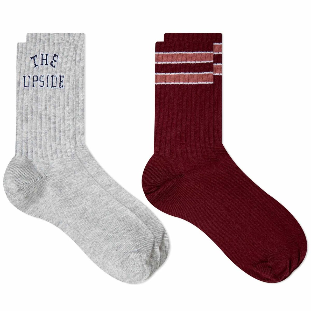 The Upside Women's Academy Sock 2 Pack in Multi The Upside