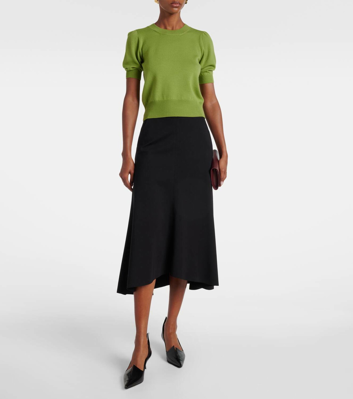 Oscar de la Renta Virgin wool sweater