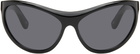 THISTLES Black 'The Lex' Sunglasses