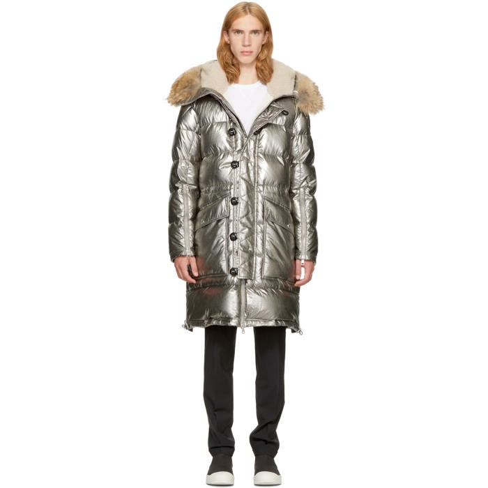 Photo: Moncler Silver Down Inuit Jacket 