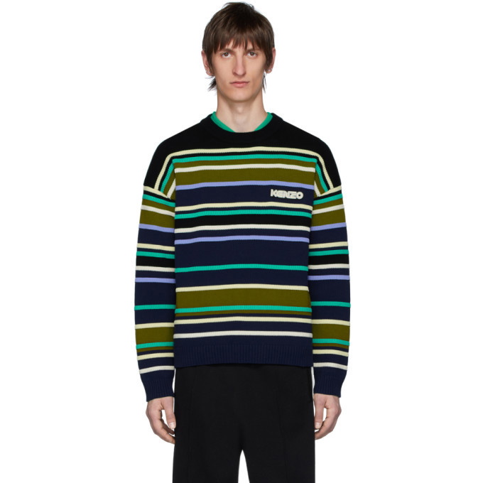 Photo: Kenzo Multicolor Striped Seasonal Sweater