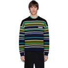 Kenzo Multicolor Striped Seasonal Sweater