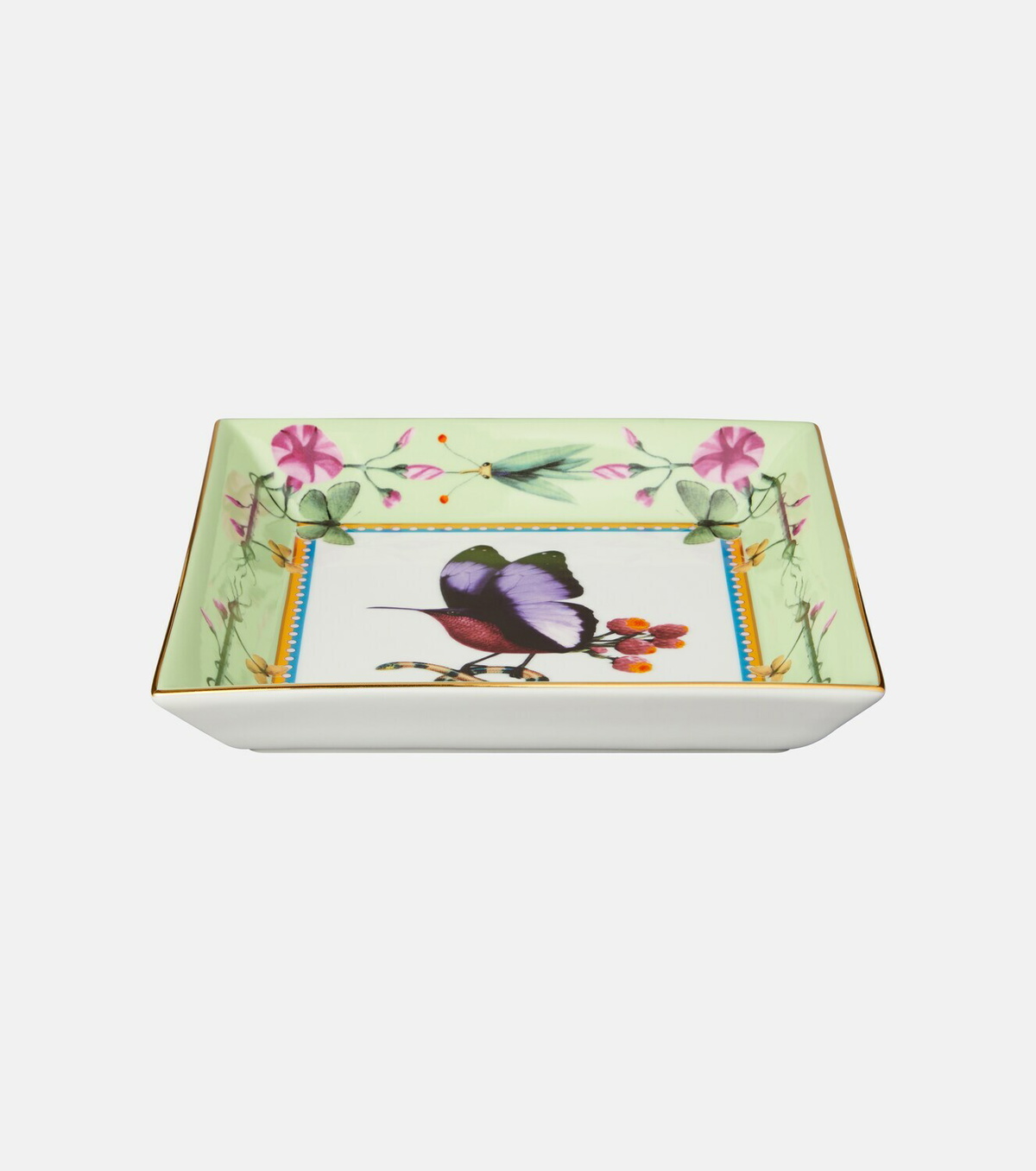 La DoubleJ Butterbird porcelain decorative tray