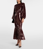 Rotate Birger Christensen Sequined maxi dress