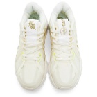 Li-Ning Off-White and White Furious Rider Ace Element Sneakers