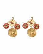 Rabanne Womens Earrings in Gold