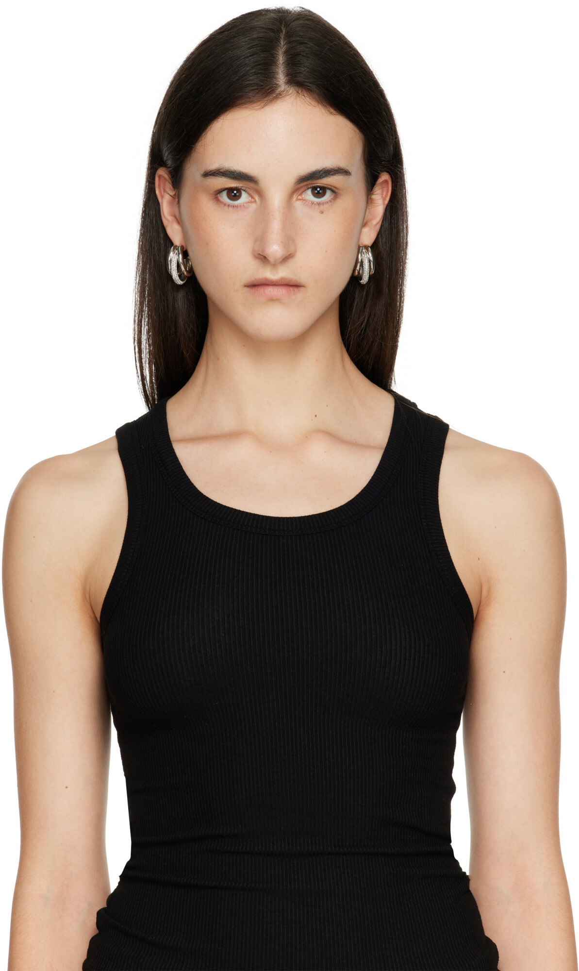 Rabanne Open Hoop Earrings