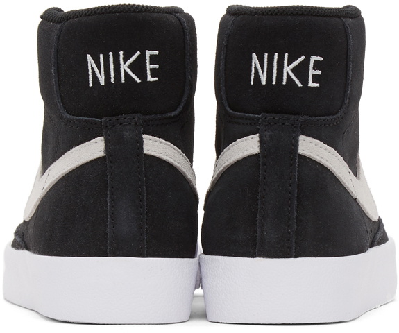 Nike Black Suede Blazer Mid '77 Vintage Sneakers