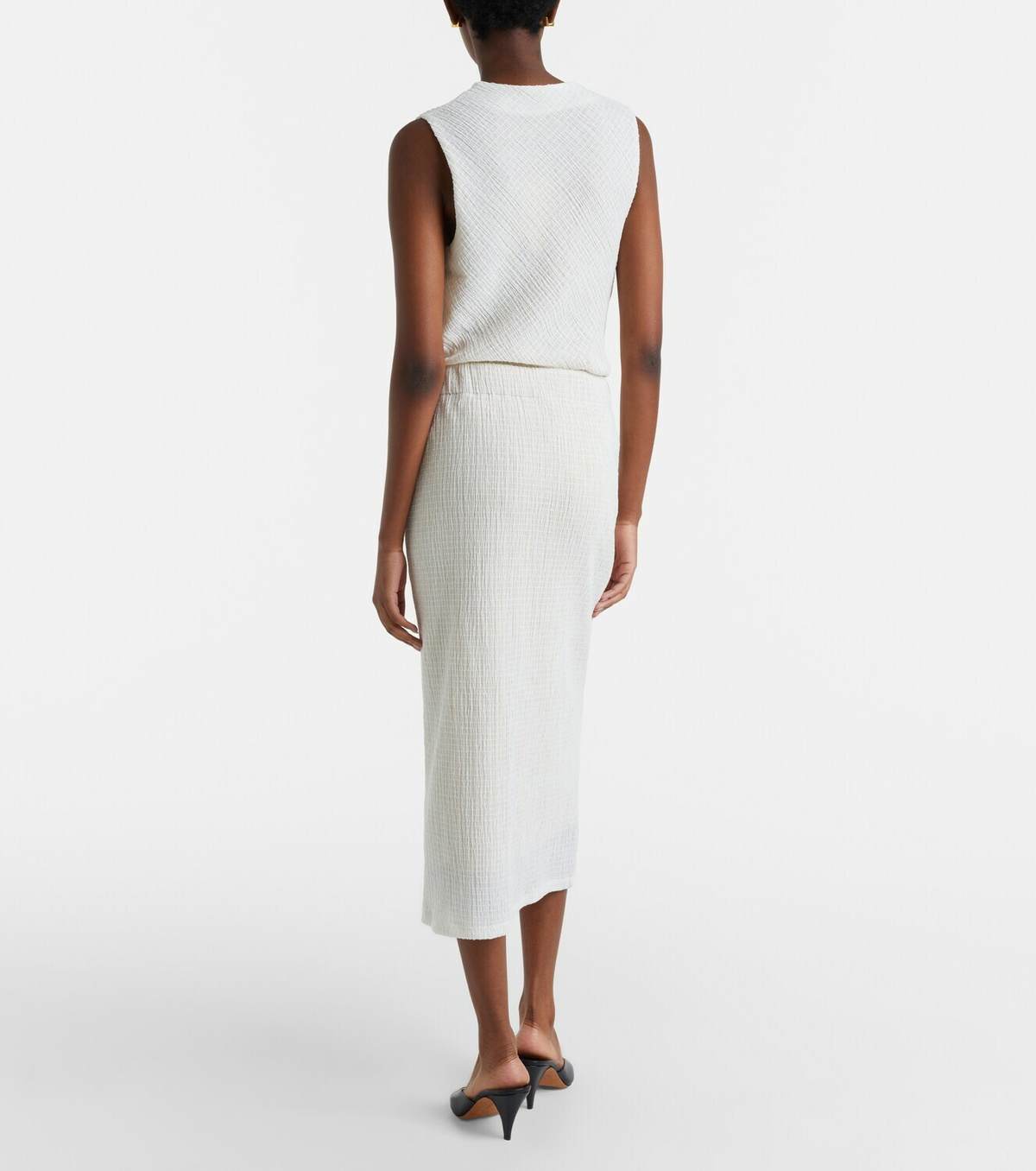 Vince Knitted pencil skirt