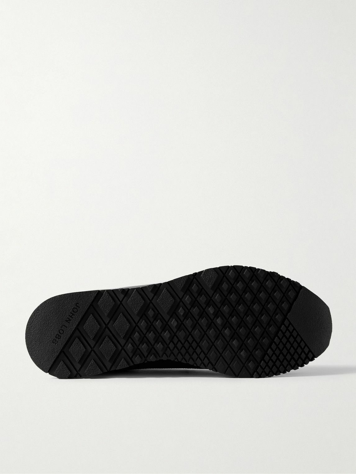 John Lobb - Lift Leather Slip-On Sneakers - Black