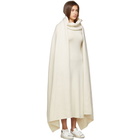 Joseph Off-White Wool Snood Scarf