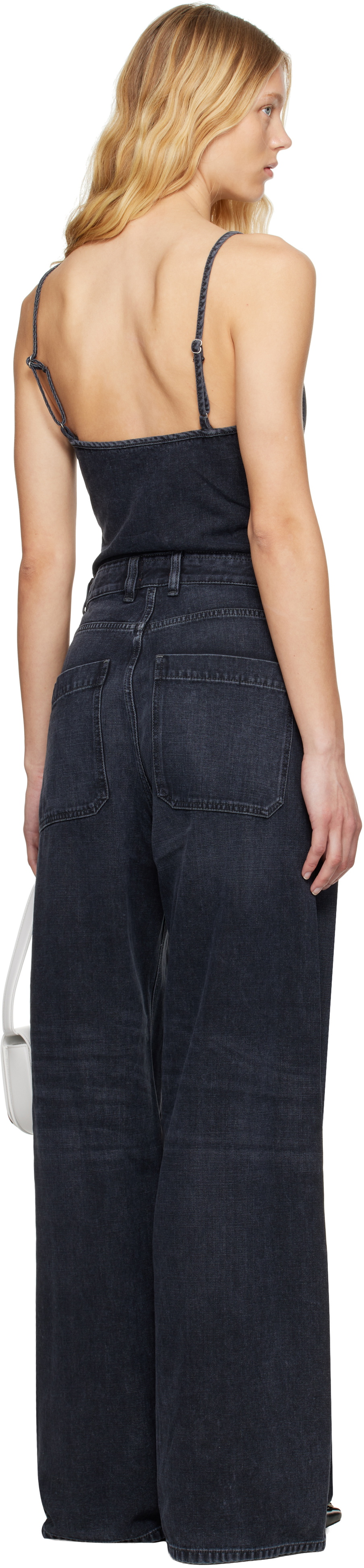 Diesel Black De-Vors Denim Jumpsuit