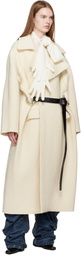 Jean Paul Gaultier Off-White 'The Long Gaultier' Coat