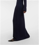 Gabriela Hearst Brogan cashmere and silk maxi dress