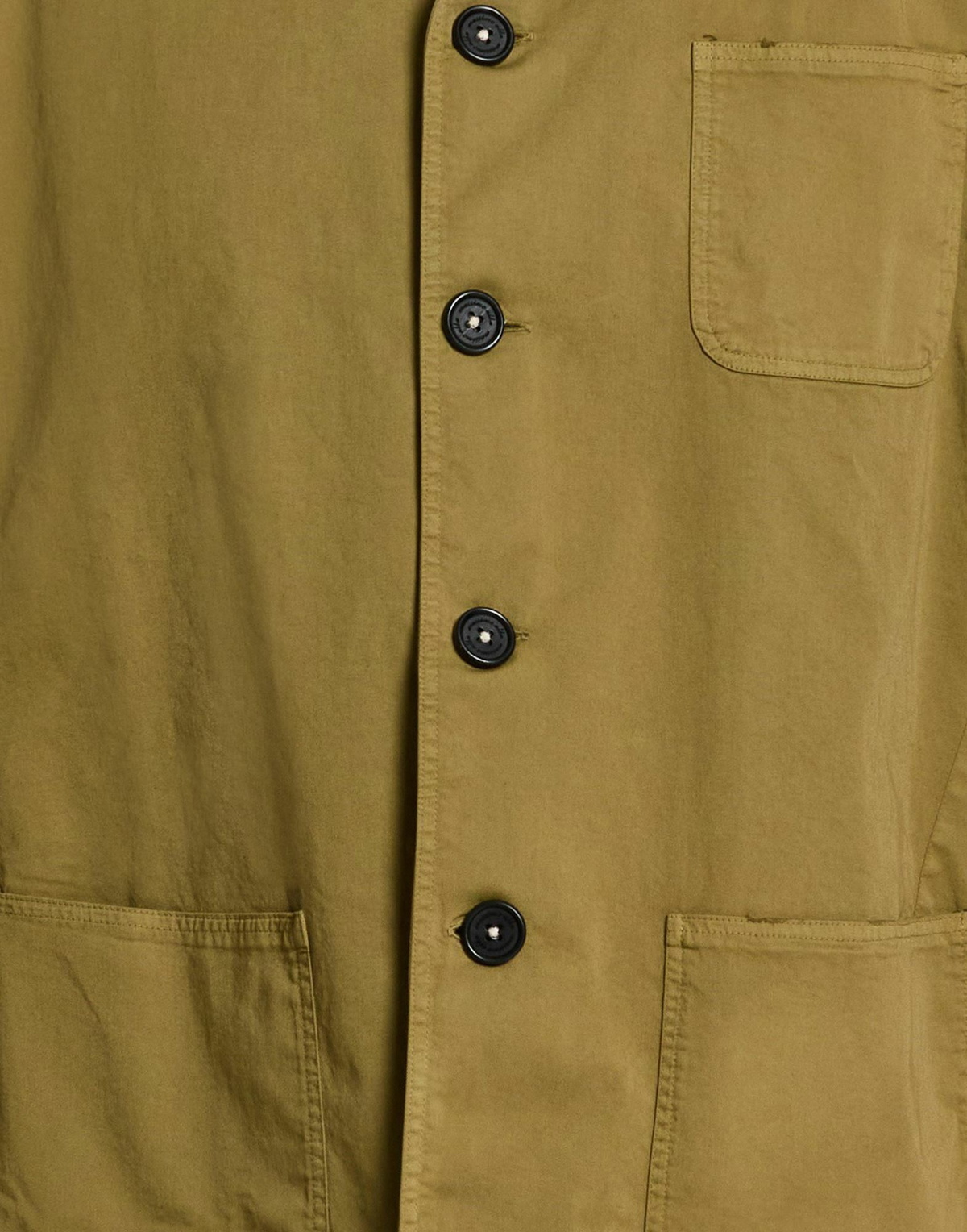 Massimo Alba Mens Jacket Military in Green