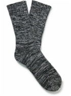 Falke - Brooklyn Organic Cotton-Blend Socks - Black