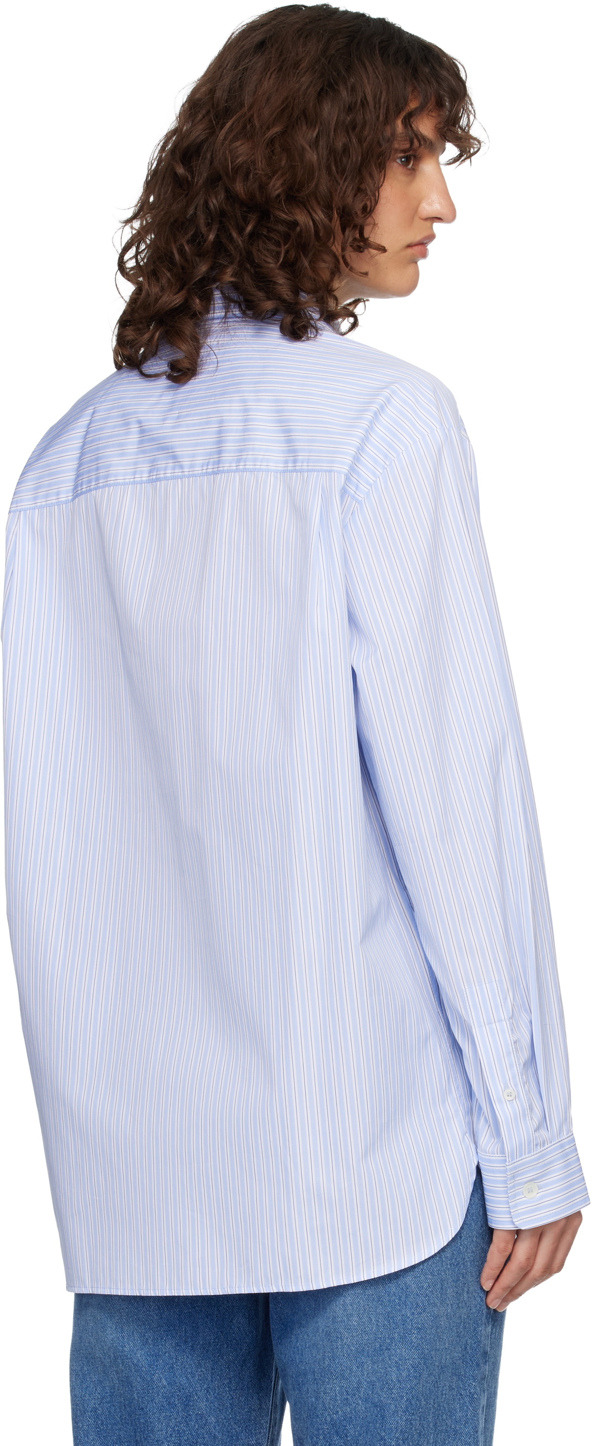 A.P.C. Blue Malaury Shirt