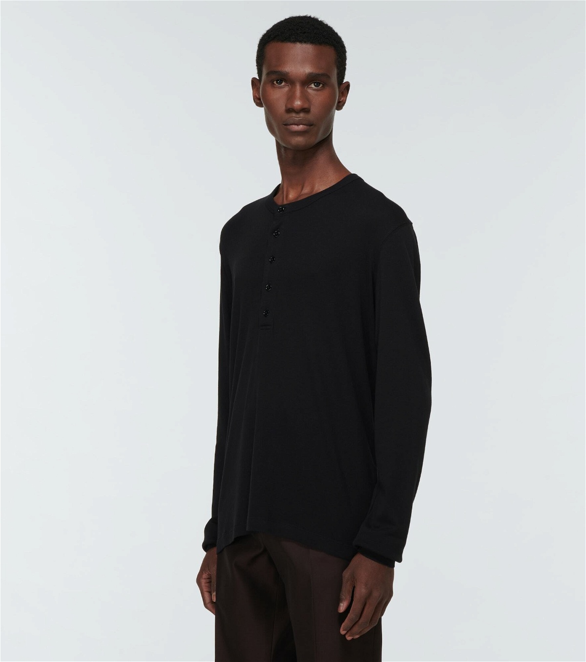 Tom Ford - Jersey Henley shirt TOM FORD