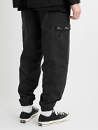 WTAPS - Tapered Belted Nylon Cargo Trousers - Black