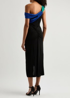 Diane Von Furstenberg Terin Off-the-shoulder Jersey Midi Dress Black
