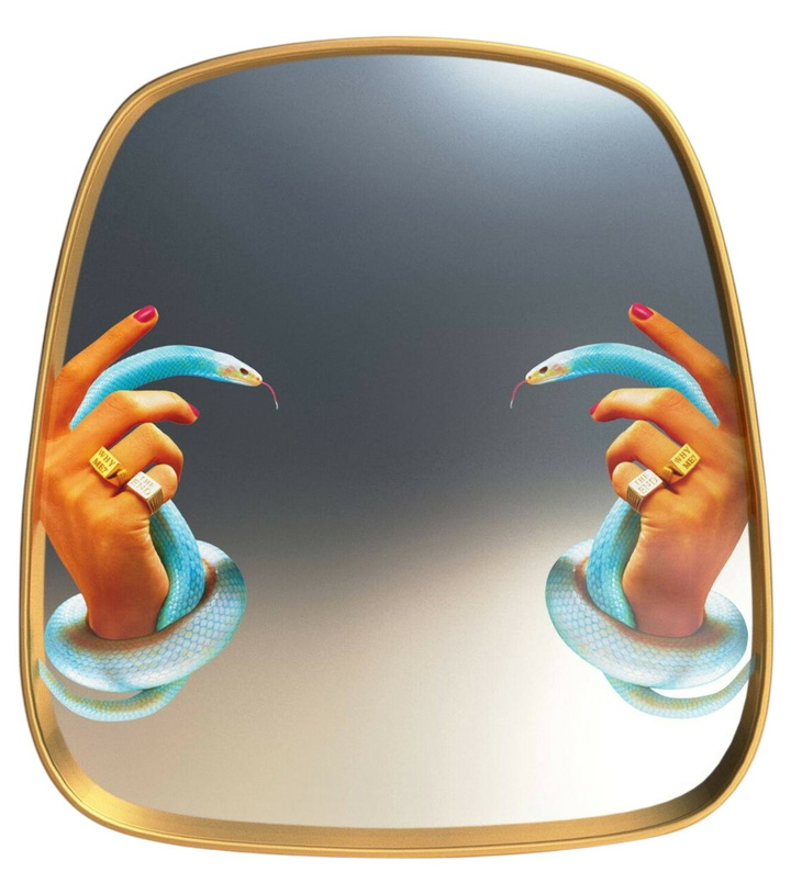 Photo: Seletti x Toiletpaper Snakes mirror