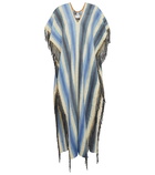 Chloé Cashmere and silk striped kaftan