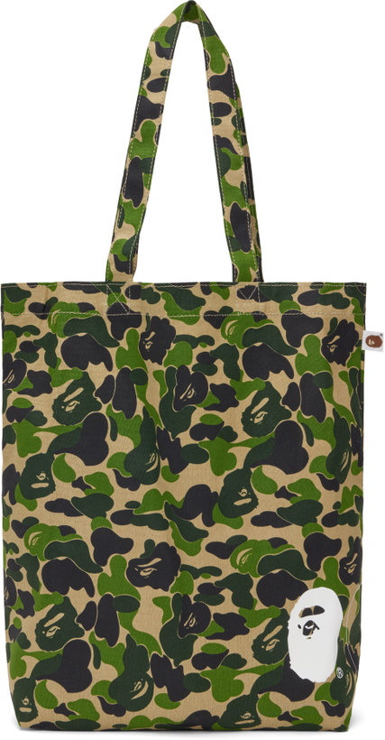 Photo: BAPE Khaki ABC Camo Tote