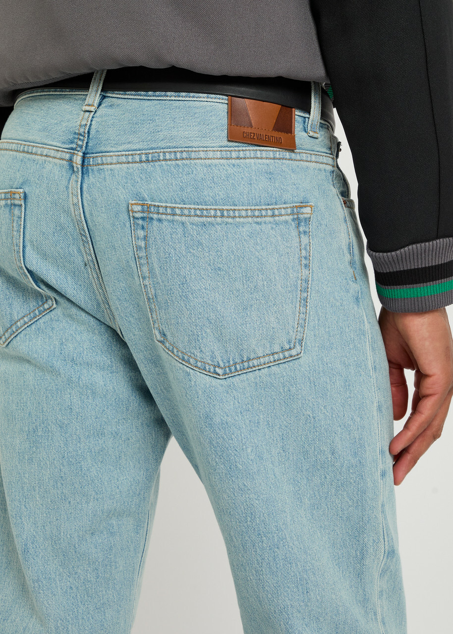 Valentino Garavani Straight-leg Jeans Denim