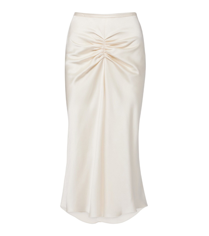 Photo: Victoria Beckham Bela midi skirt