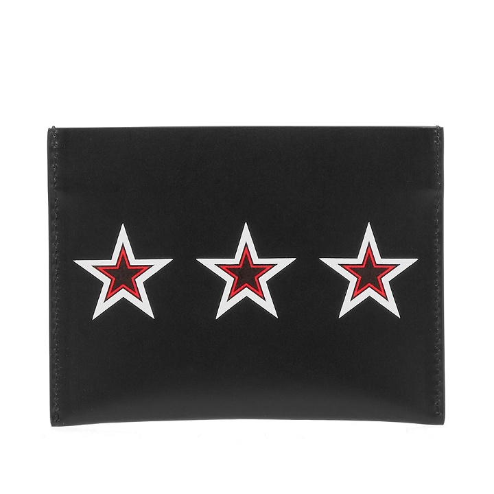 Photo: Givenchy Tricolour Star Card Holder