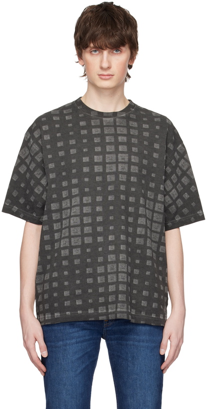 Photo: Acne Studios Black Check T-Shirt