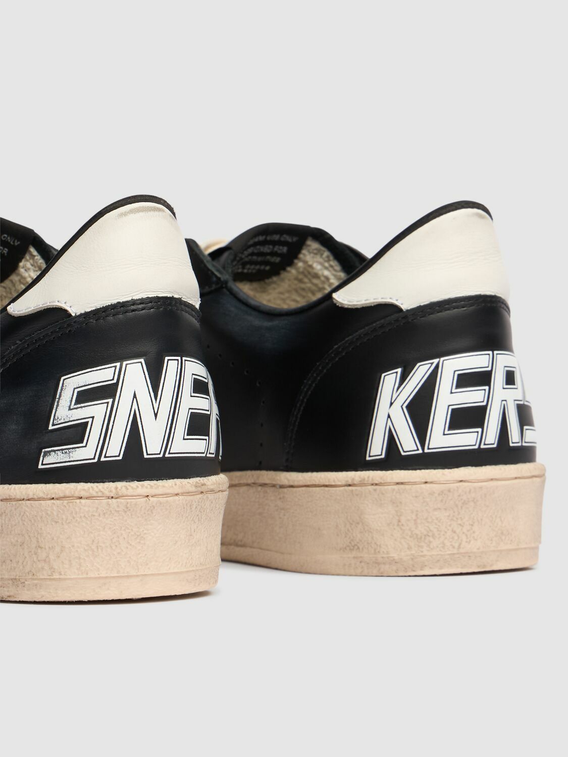 GOLDEN GOOSE Ball Star Leather Sneakers Golden Goose Deluxe