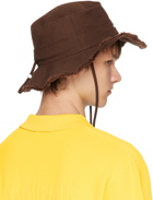 JACQUEMUS Brown Les Classiques 'Le bob Artichaut' Bucket Hat
