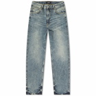 Represent Men's Straight Leg Denim Jeans in Earl Blue