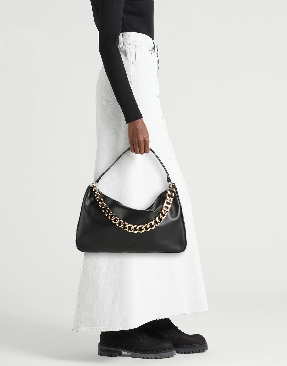 Twinset Womens Shoulder bag in Black