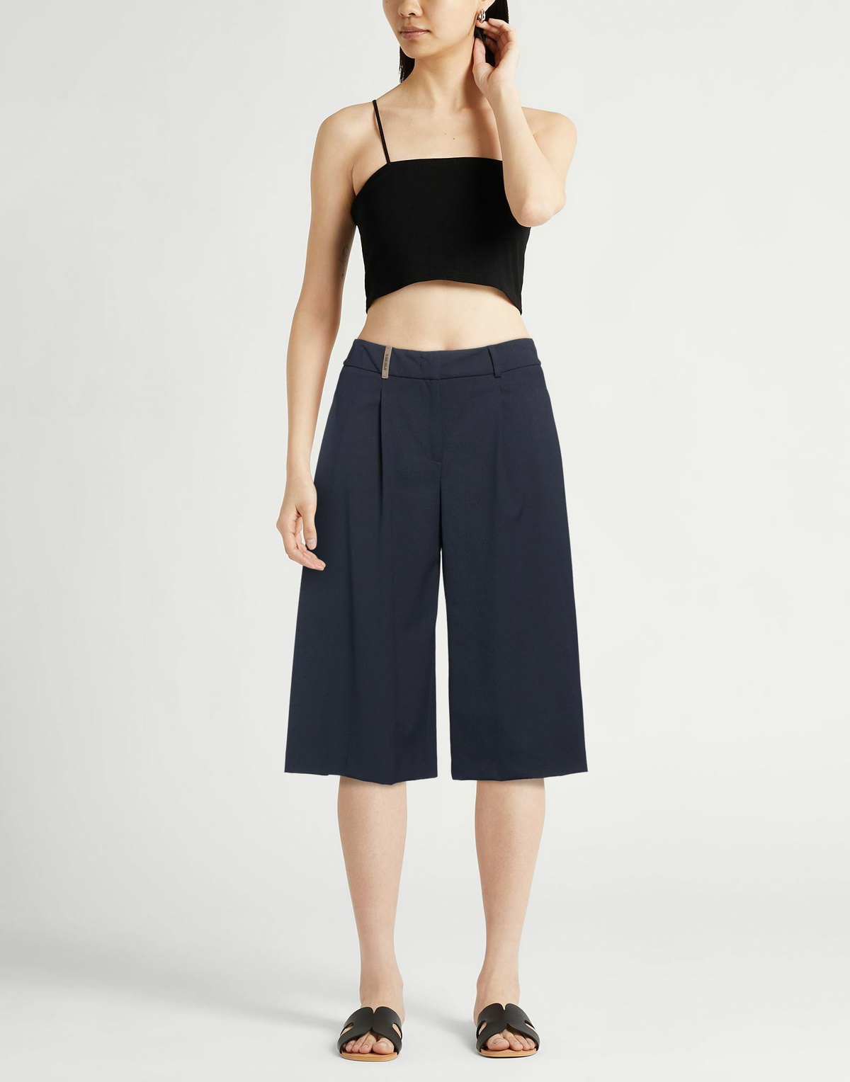 Peserico Womens Pants in Midnight blue