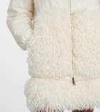 Moncler Paneled zip-up hoodie
