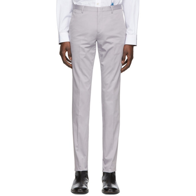 Photo: Paul Smith Grey Slim Chino Trousers