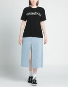 Kimhekim Womens T-shirt in Black