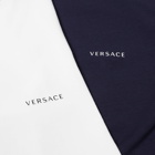 Versace Stretch Cotton Logo Tee - 2 Pack