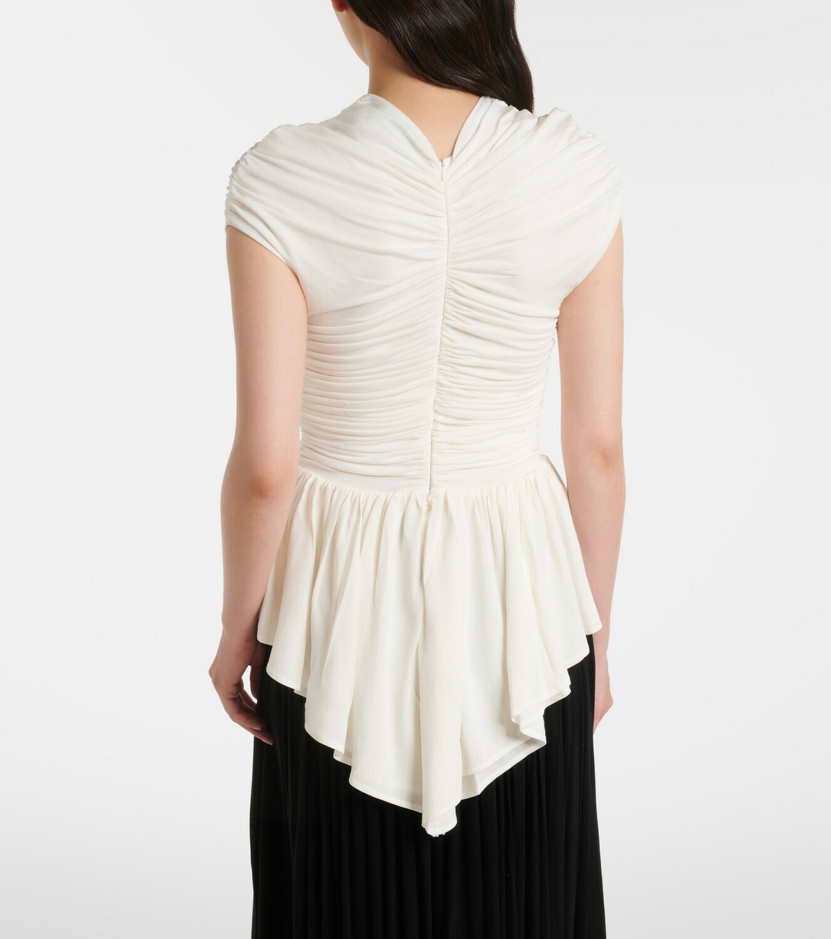 Tove Gabor ruched jersey top