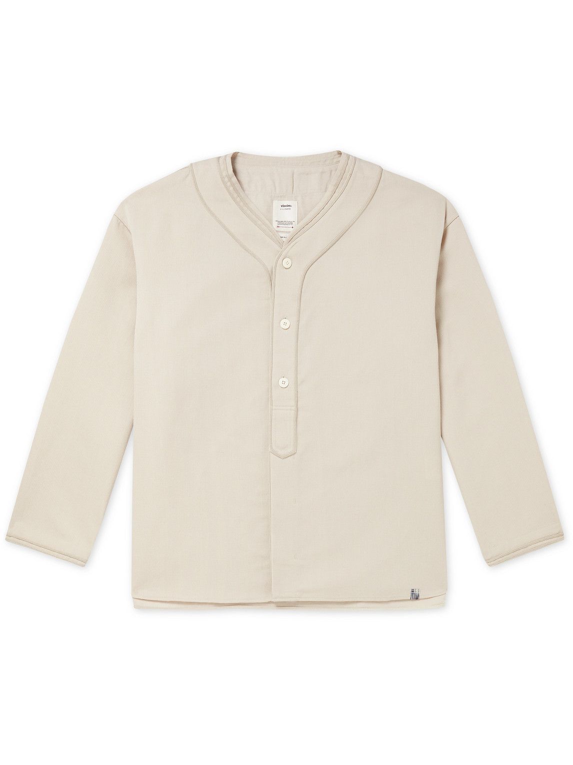 Visvim - Dugout Wool, Cotton and Linen-Blend Shirt Visvim - Dugout Wool, Cotton and Linen-Blend Shirt