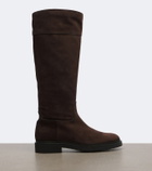 Aquazzura Ride suede knee-high boots