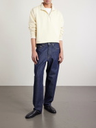 Auralee - Cotton Half-Zip Sweatshirt - Neutrals