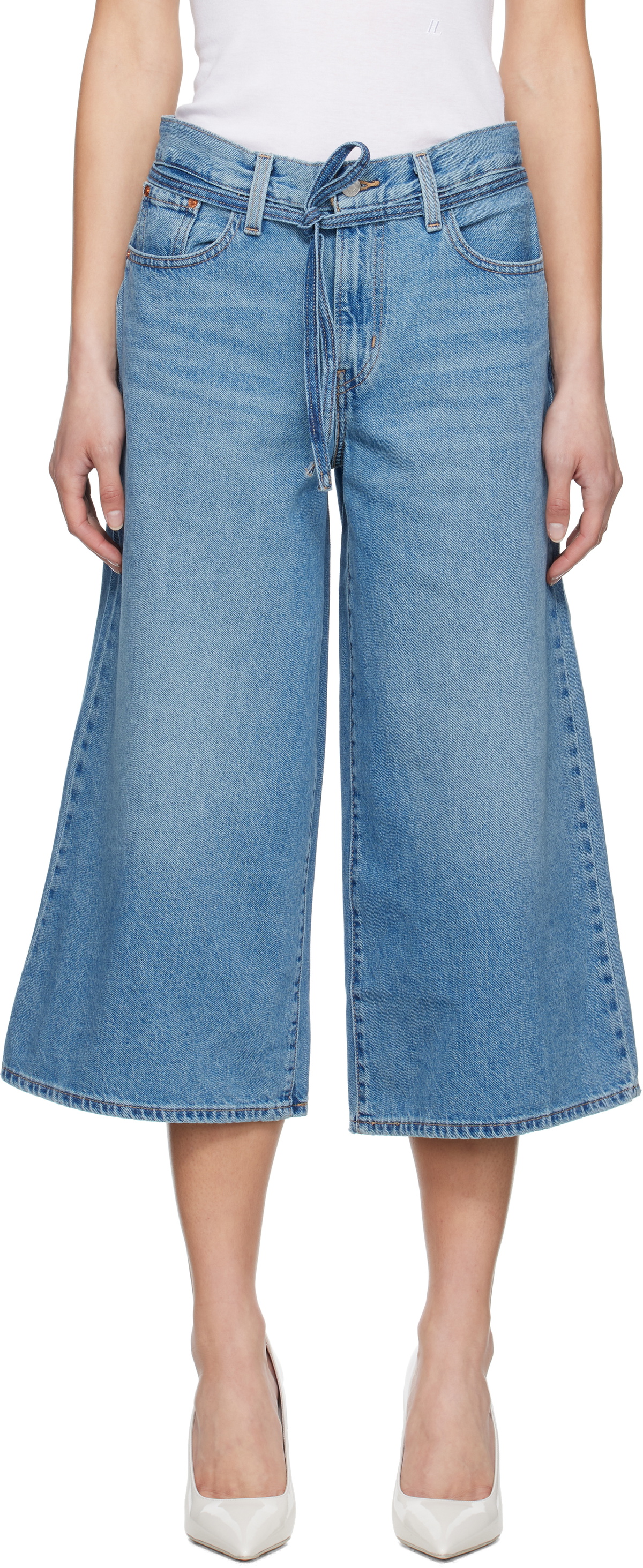 【関税込み】Levi's ブルー XL Culotte ジーンズ Levi's Xl Culotte ジーンズ | ブルー | FARFETCH JP
