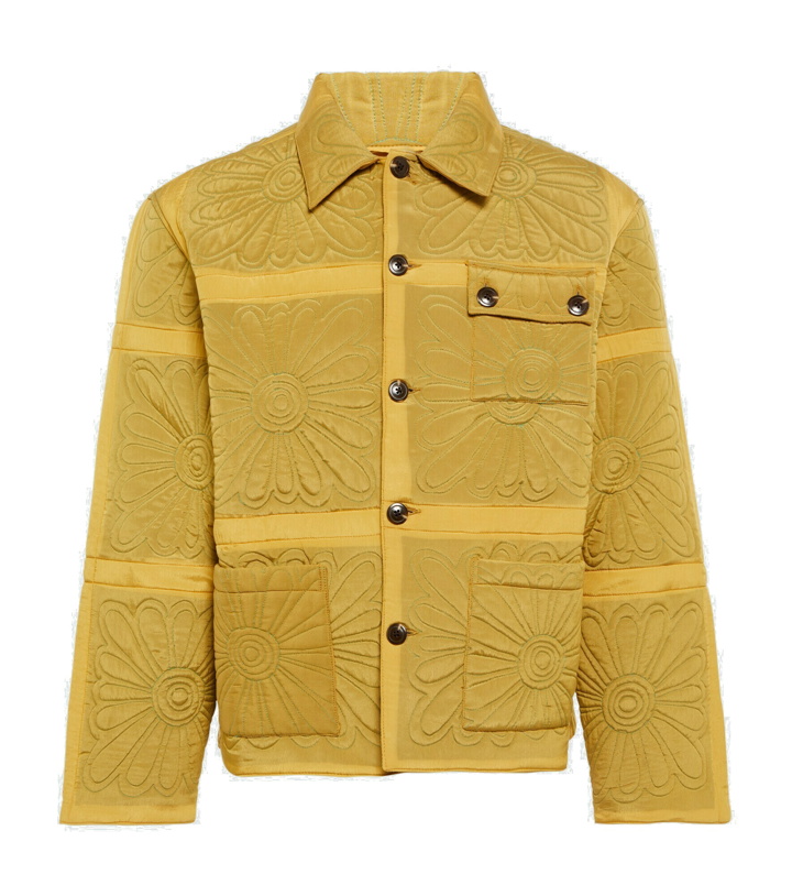 Photo: Bode - Daisy quilted jacket