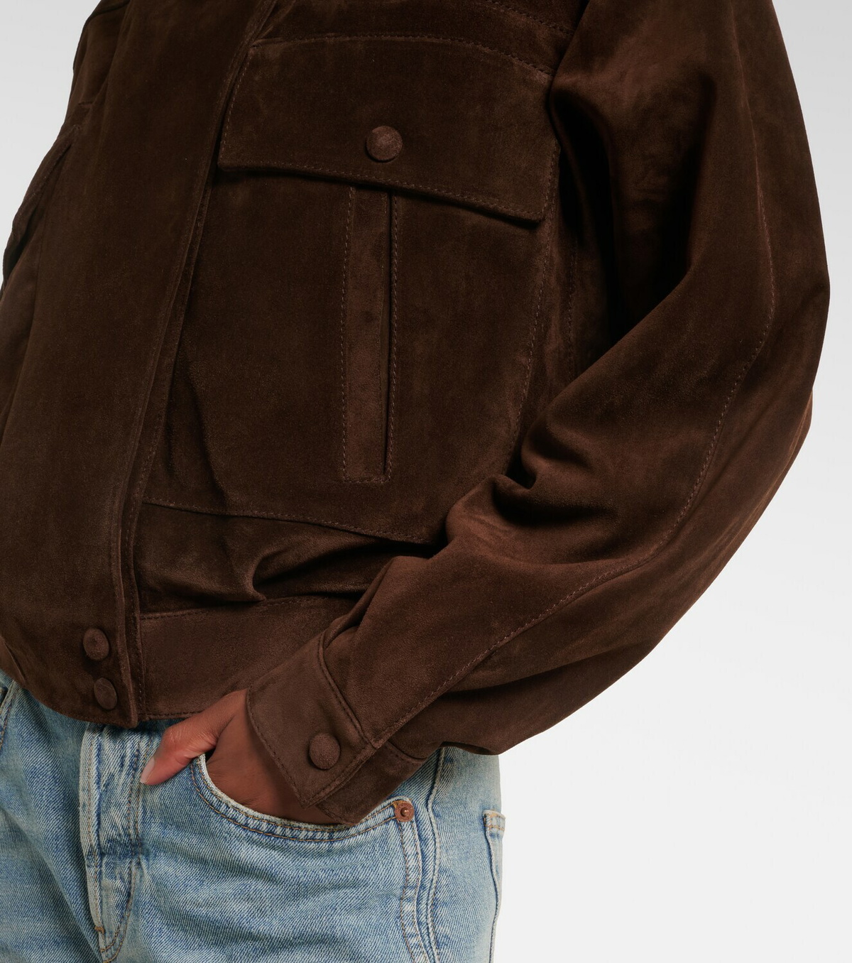Saint Laurent Suede jacket